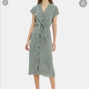 Veronica Broad Giani Floral MIDI Dress